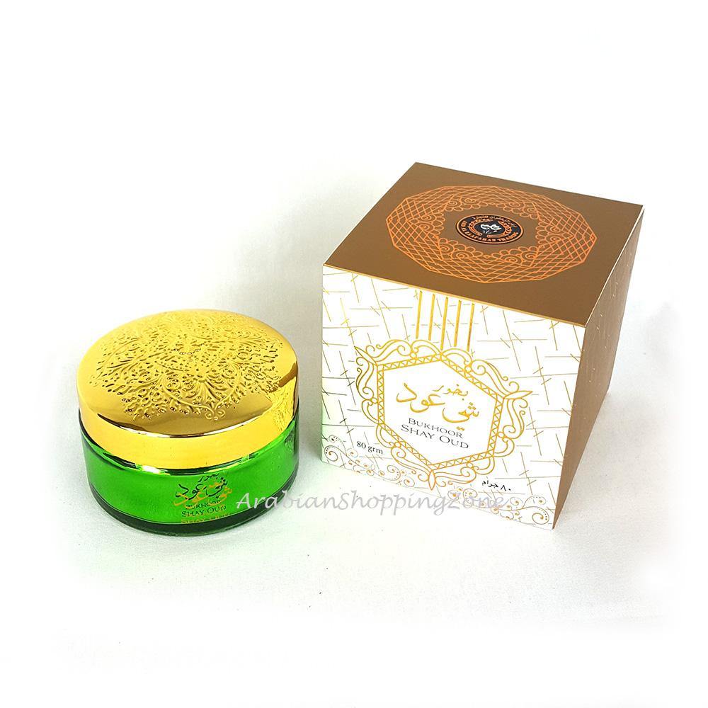 Ard AL Zaafaran Shay OUD Bukhoor Incense 80g - Arabian Shopping Zone