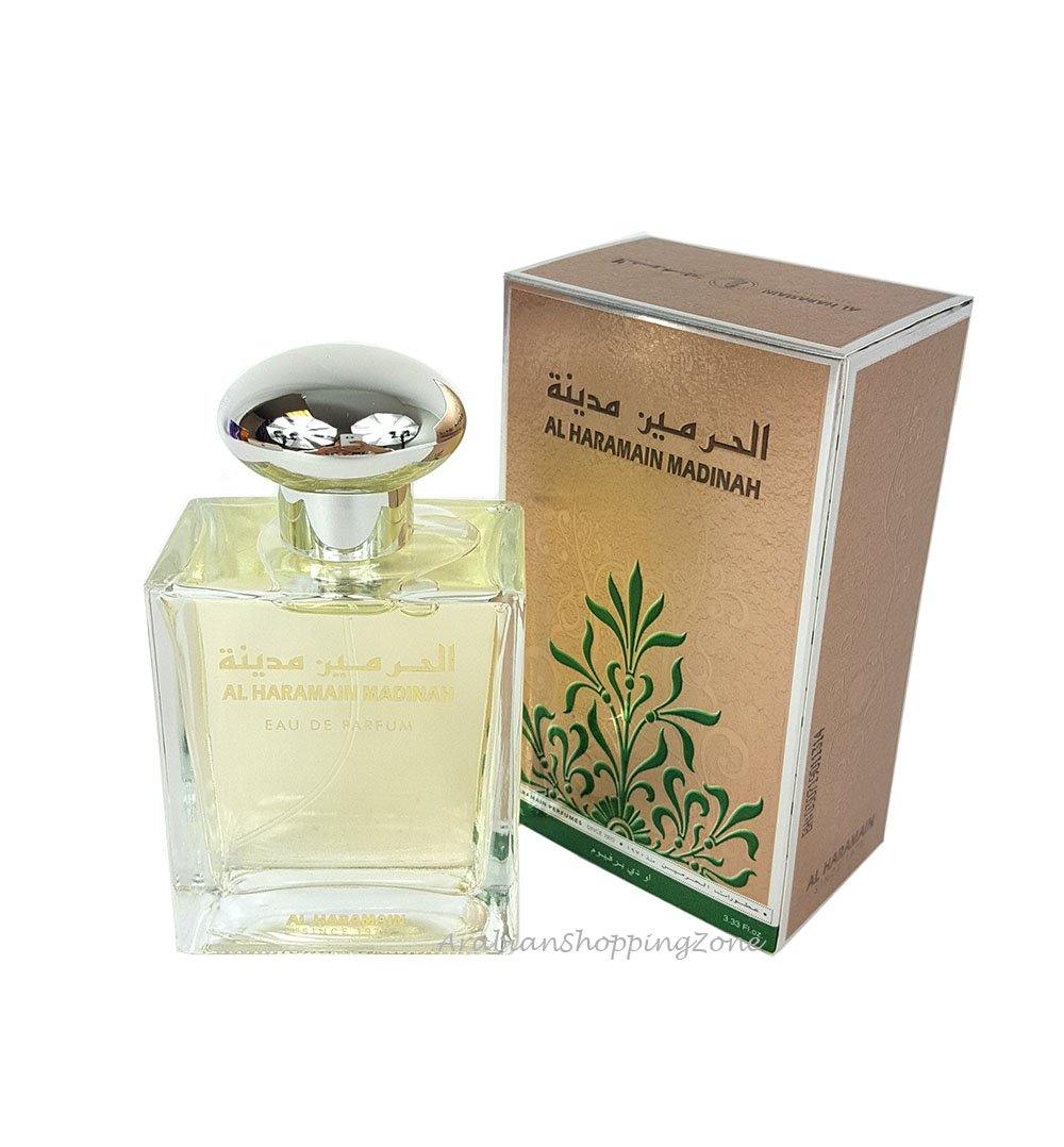 AL Haramain MADINAH 100ml Spray Perfume EDP - Arabian Shopping Zone