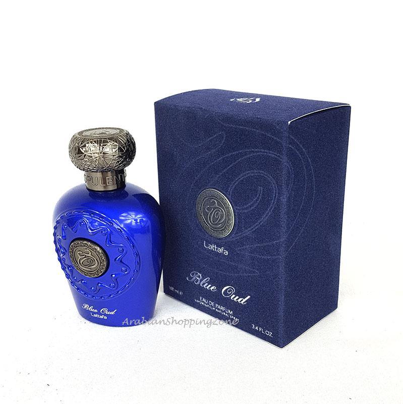 Blue Oud Unisex 100ml Spray Perfume EDP by Lattafa Perfumes - Arabian Shopping Zone