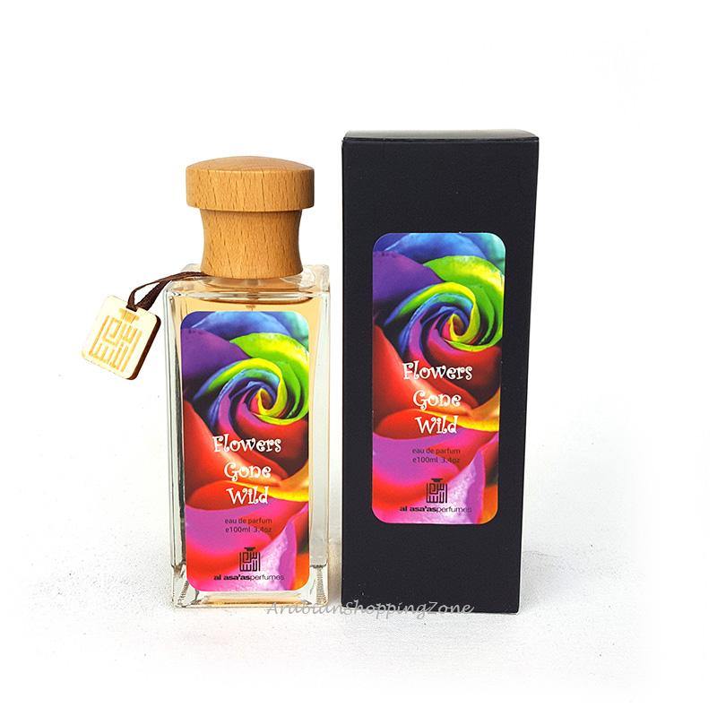 FLOWERS GONE WILD 100ml EDP by Al'Asaas Perfumes - Arabian Shopping Zone