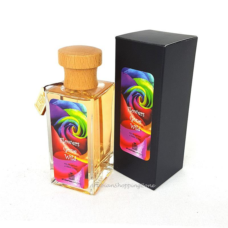 FLOWERS GONE WILD 100ml EDP by Al'Asaas Perfumes - Arabian Shopping Zone