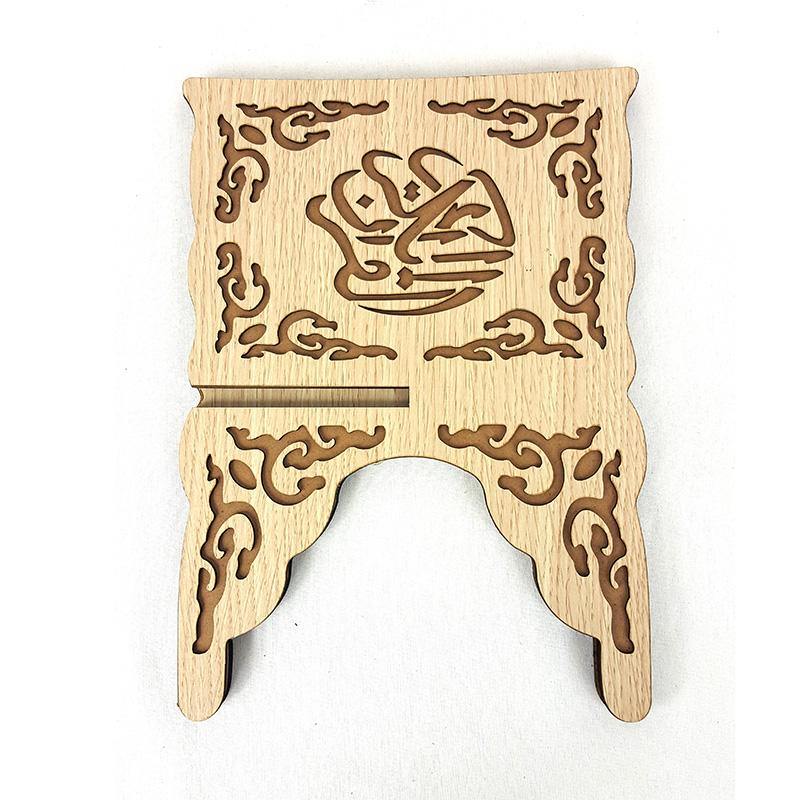 Copy of Wood Crafts Holy Quran Holder 10-12" - Arabian Shopping Zone