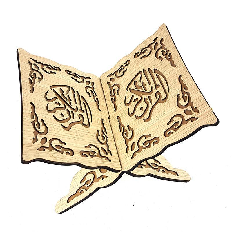 Wood Crafts Holy Quran Holder 10" - Arabian Shopping Zone