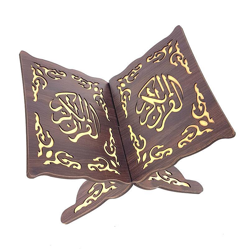 Wood Crafts Holy Quran Holder 10" - Arabian Shopping Zone