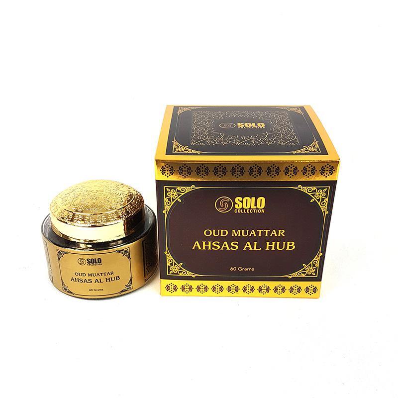 OUD MUATTAR AHSAS AL HUB 60g by Hamidi Perfumes Incense - Arabian Shopping Zone