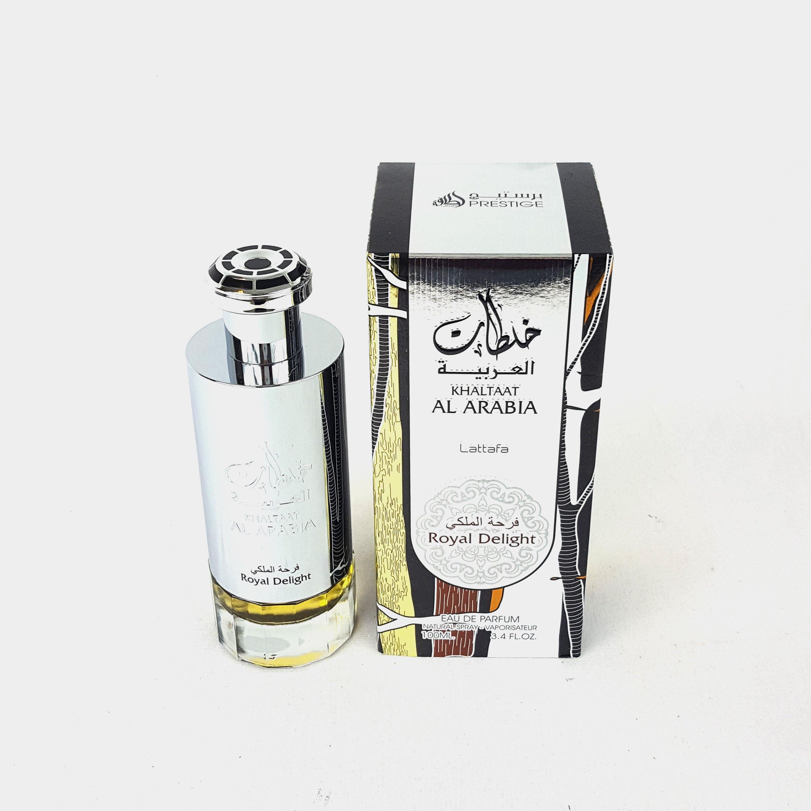 Khaltaat Al Arabia Royal Delight Mens 100ml EDP Lattafa - Arabian Shopping Zone