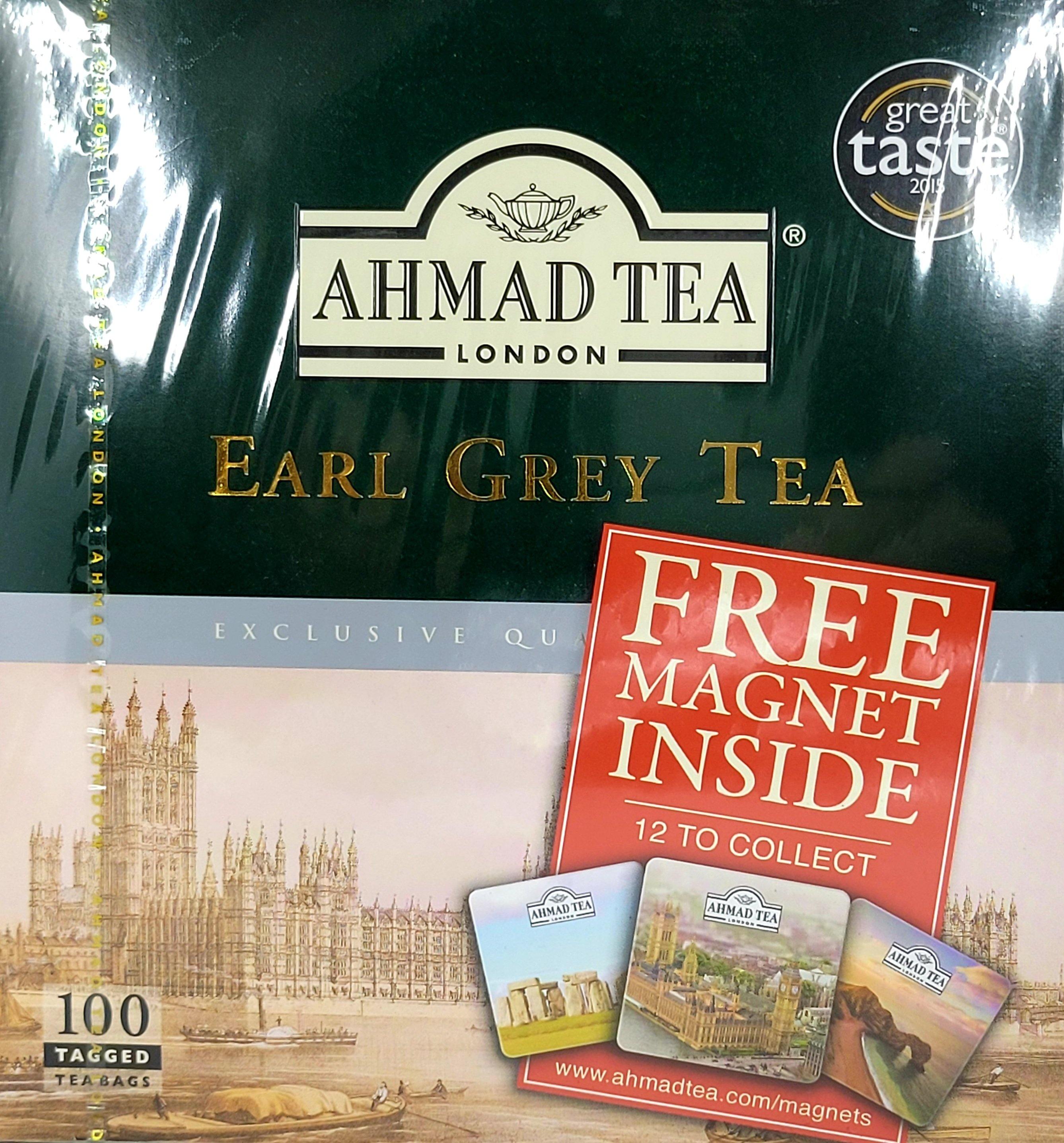 Ahmad Tea Earl Gray Tea in bag, 100 pcs - Arabian Shopping Zone