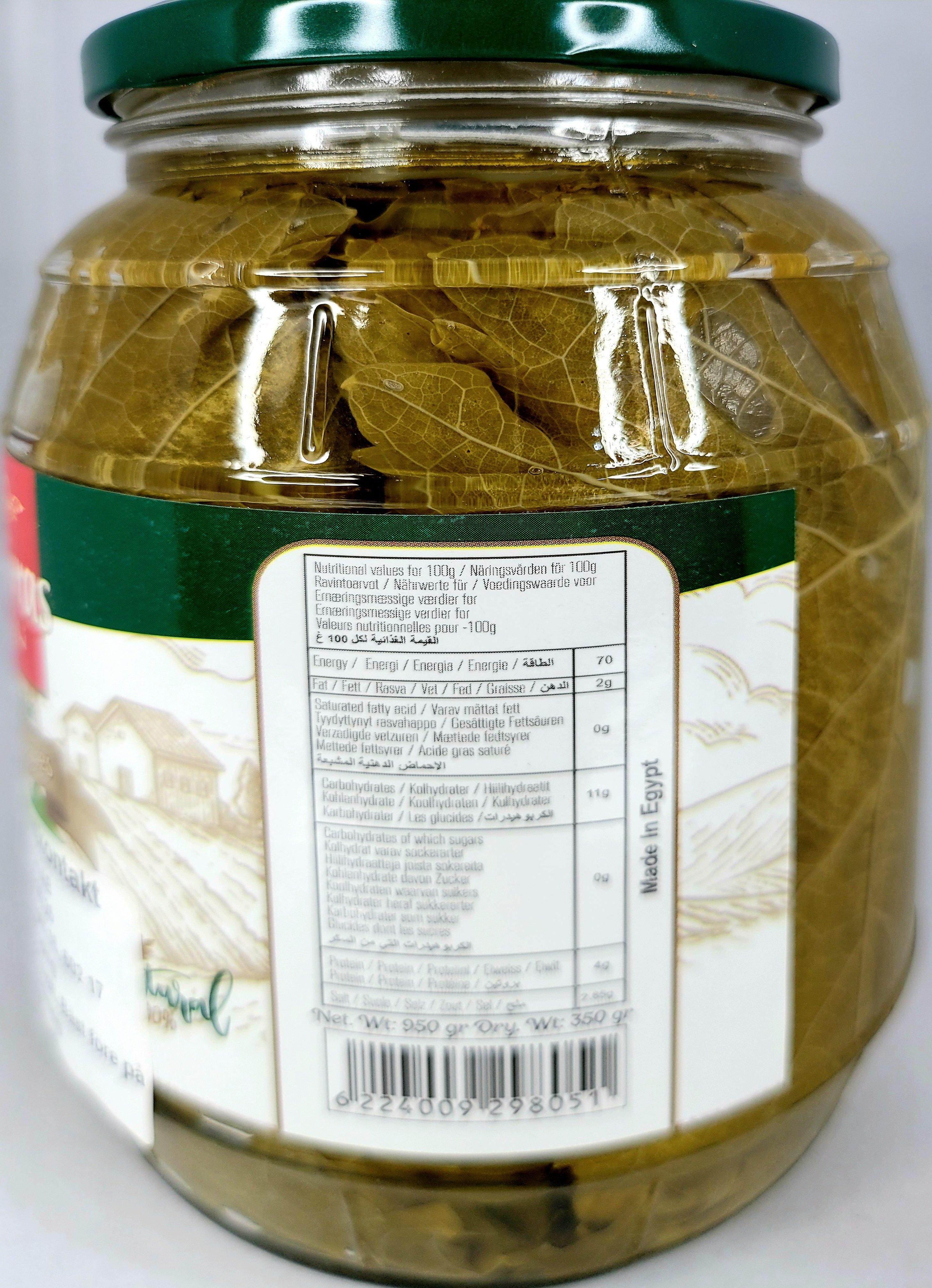 Nawras Grape Leaves 950g - Arabian Shopping Zone