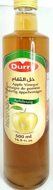 Durra Apple Vinegar 500ml - Arabian Shopping Zone