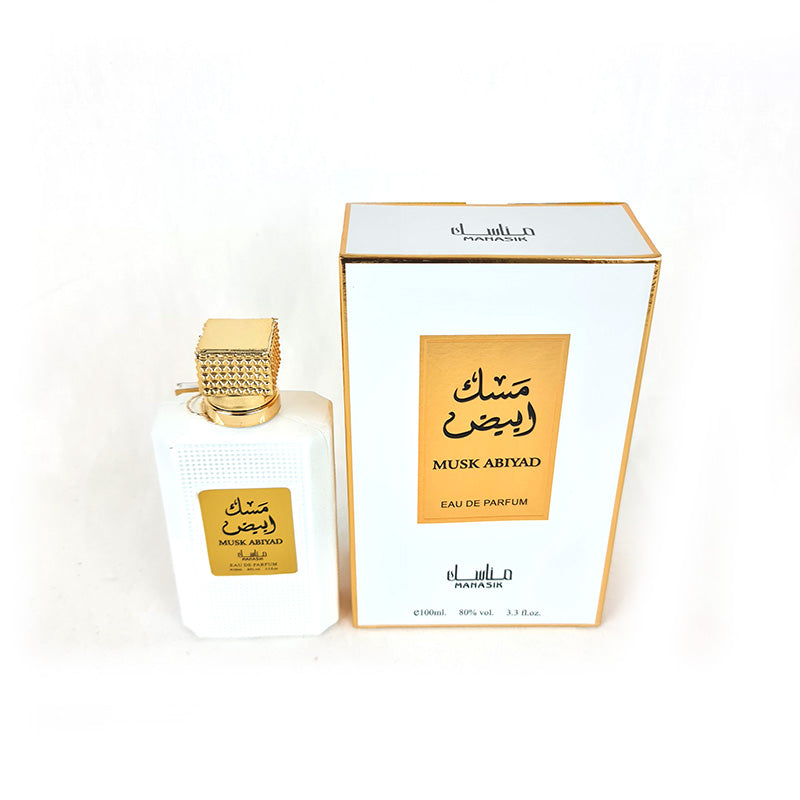 Musk Abiyad (Unisex 100ml EDP) by Manasik