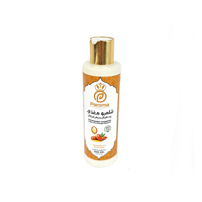 Shampoo with organic argan oil & orange blossom - Paroma