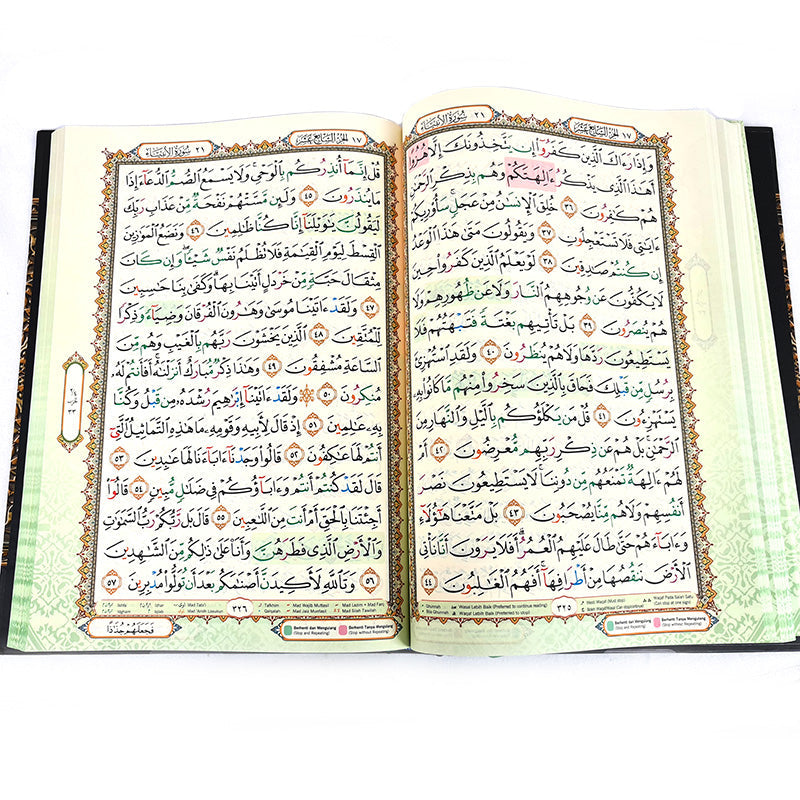 Maqdis B5 Al-Quran Al-Kareem Uthmani Script Árabe