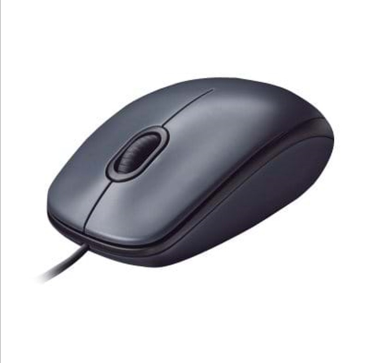 Logitech M90 mouse - Mouse - Optic - 3 buttons - Black