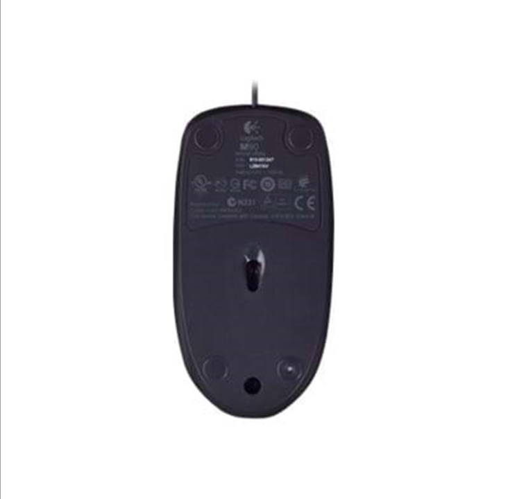 Logitech M90 mouse - Mouse - Optic - 3 buttons - Black