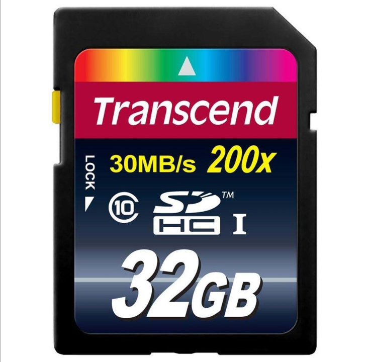 Transcend SDHC-minneskort - 32 GB