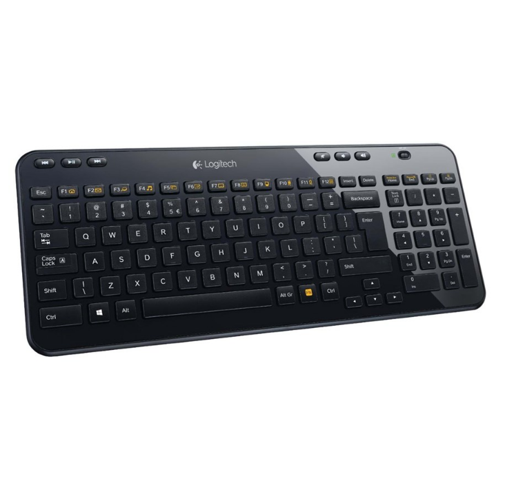 Logitech Wireless Keyboard K360 - Keyboard - Black