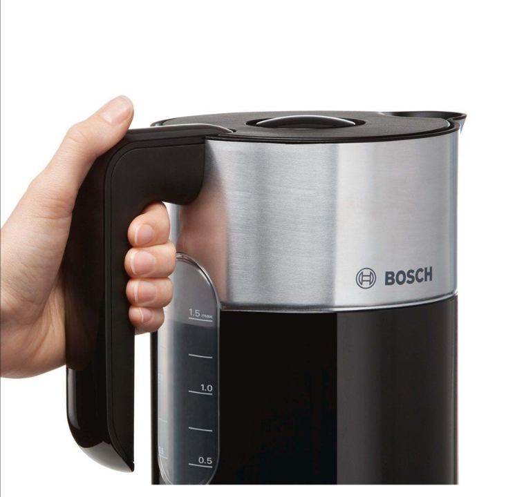 Bosch Kettle steel line TWK8613P - Black - 2400 W