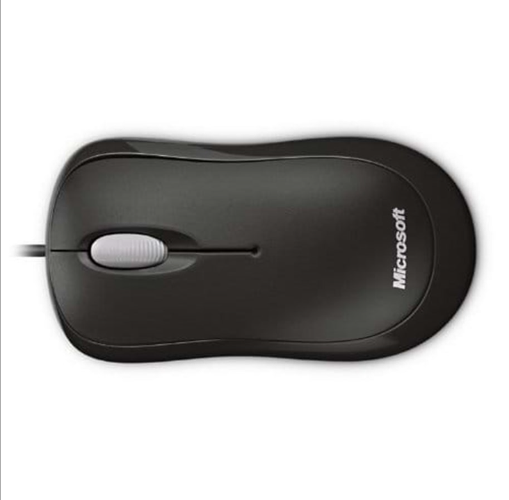 Microsoft Basic Optical Mouse for Business - Mouse - Optic - 3 buttons - Black