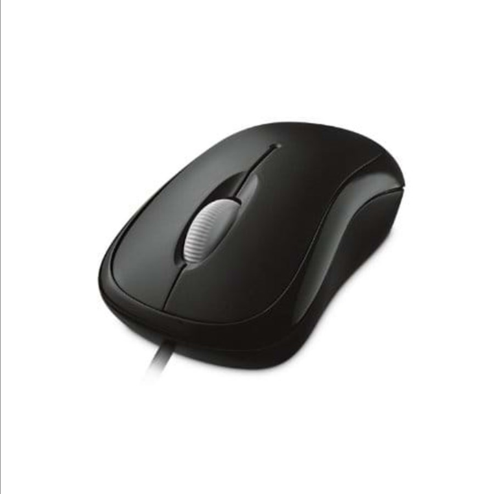 Microsoft Basic Optical Mouse for Business - Mouse - Optic - 3 buttons - Black