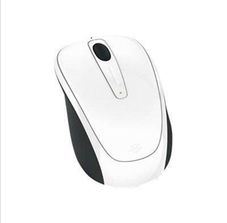 Microsoft Wireless Mobile Mouse 3500 BWH - Mouse - Optic - 3 buttons - White