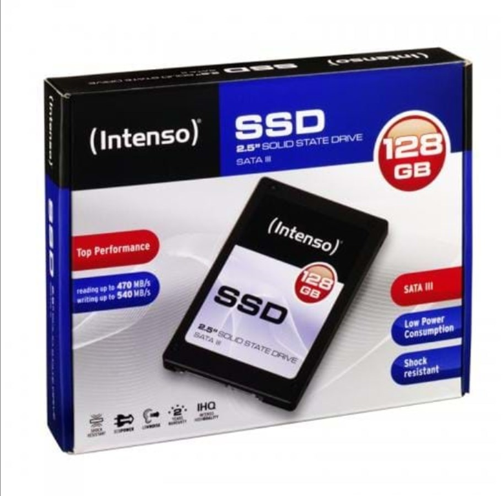 Intenso SSD SATA III TOP - 128GB - SATA-600 - 2.5"