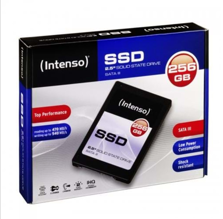 Intenso SSD SATA III TOP - 256GB - SATA-600 - 2.5"