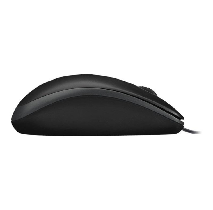 Logitech B100 Optical USB Mouse - mouse - Mouse - Optic - 3 buttons - Black