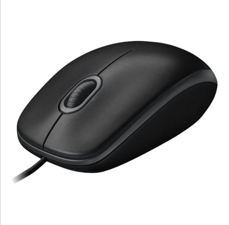 Logitech B100 Optical USB Mouse - mouse - Mouse - Optic - 3 buttons - Black