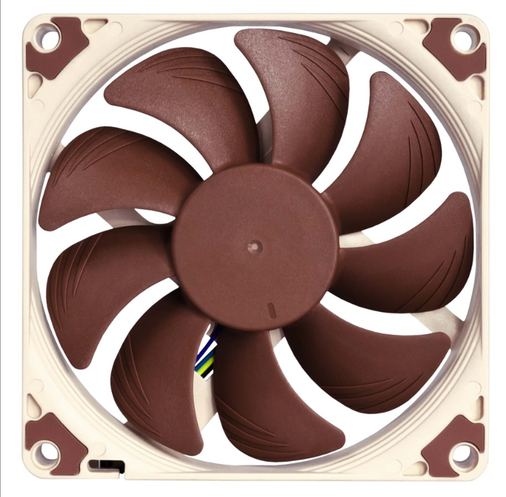 Noctua NF-A9x14 PWM - مروحة جلدية - مروحة هيكل - 92 ملم - بني - 19 ديسيبل