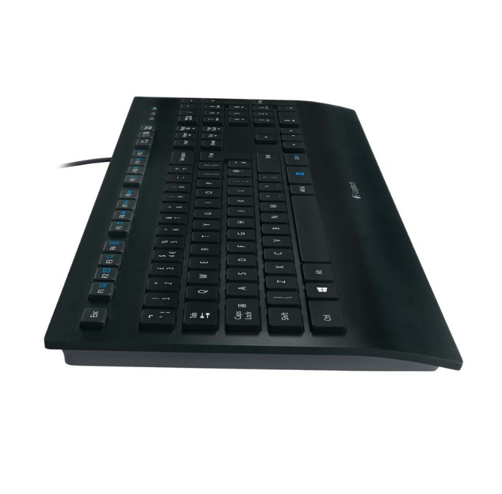 Logitech Corded Keyboard K280e - keyboard - Keyboard - Black