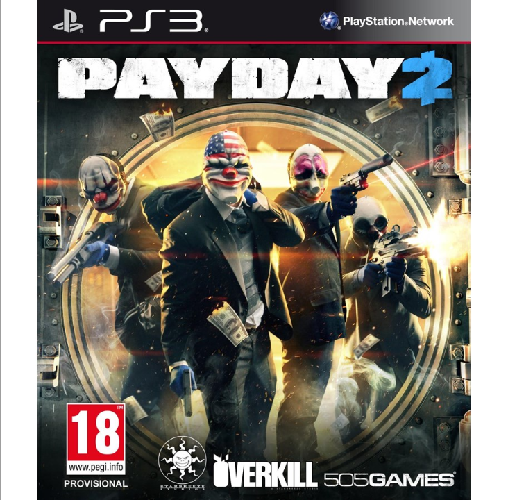 Payday 2 - Sony PlayStation 3 - FPS