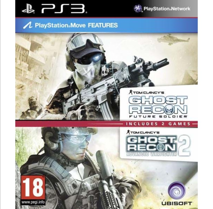 Tom Clancy's Ghost Recon: Future Soldier + Advanced Warfighter 2 - Sony PlayStation 3 - Action