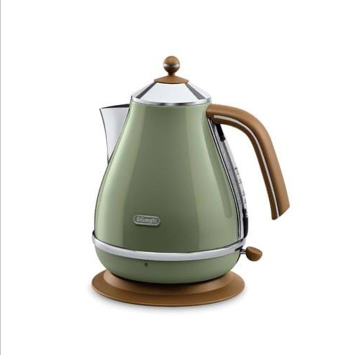 DeLonghi Kettle Icona Vintage KBOV 2001 - olive - 2000 W