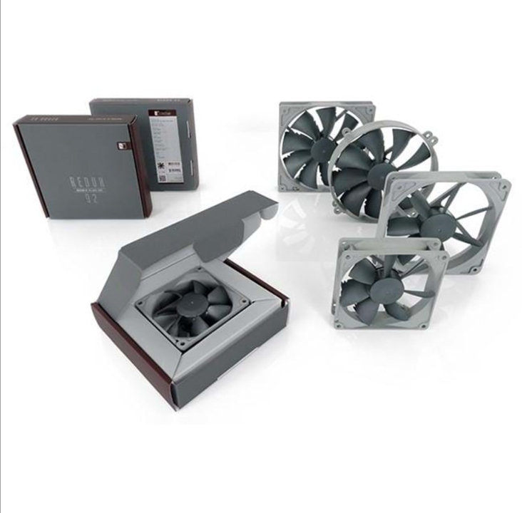 Noctua Redux NF-B9 - leather fan - Chassis fan - 92mm - Gray - 17 dBA