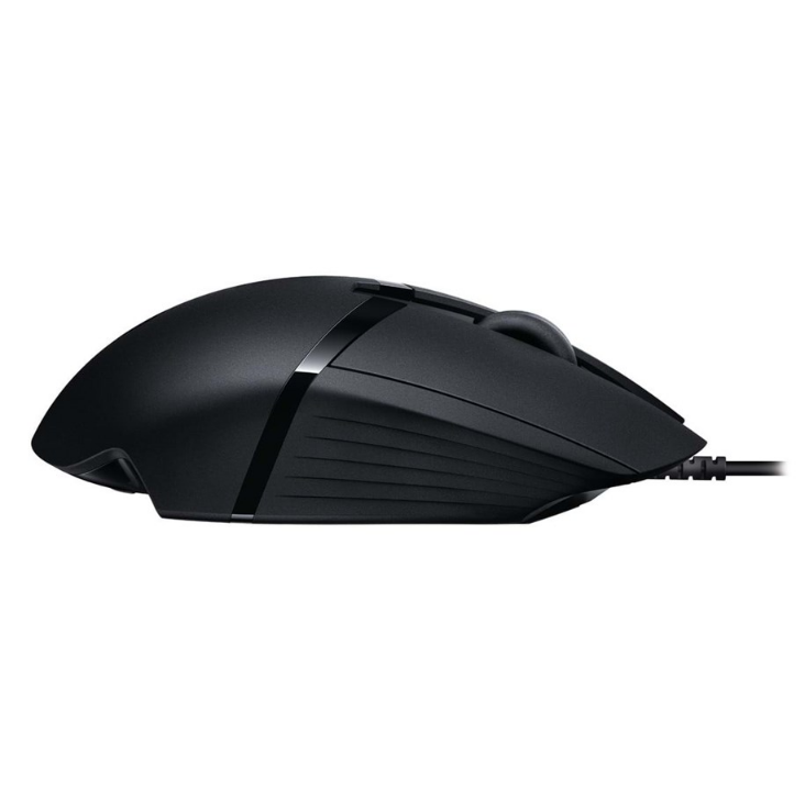 Logitech G402 Hyperion Fury FPS - 游戏鼠标 - 光学 - 8 个按钮 - 黑色 *演示*