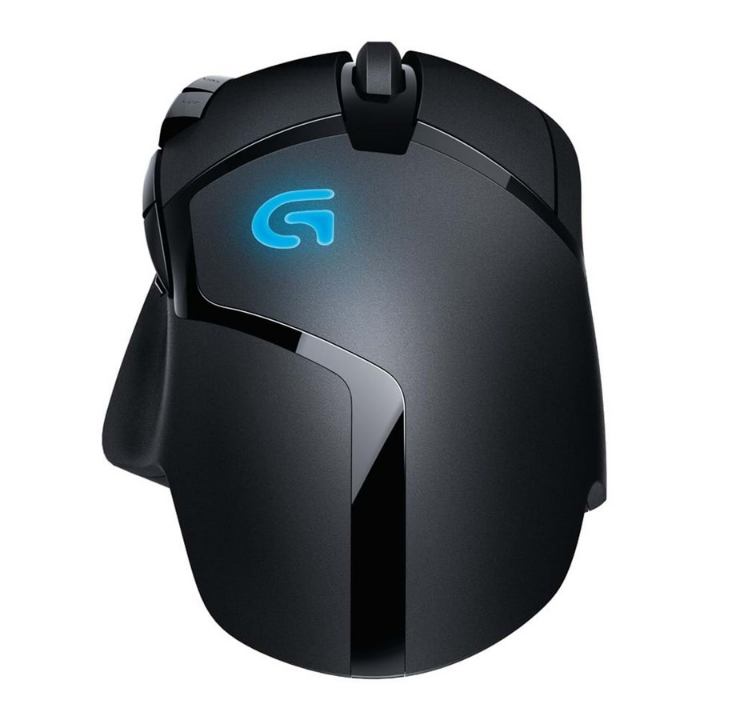 Logitech G402 Hyperion Fury FPS - 游戏鼠标 - 光学 - 8 个按钮 - 黑色