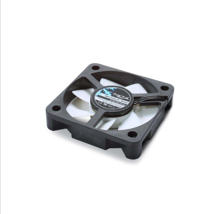 Fractal Design Silent Series R3 - leather fan - Chassis fan - 50mm - Black with white wings - 19 dBA