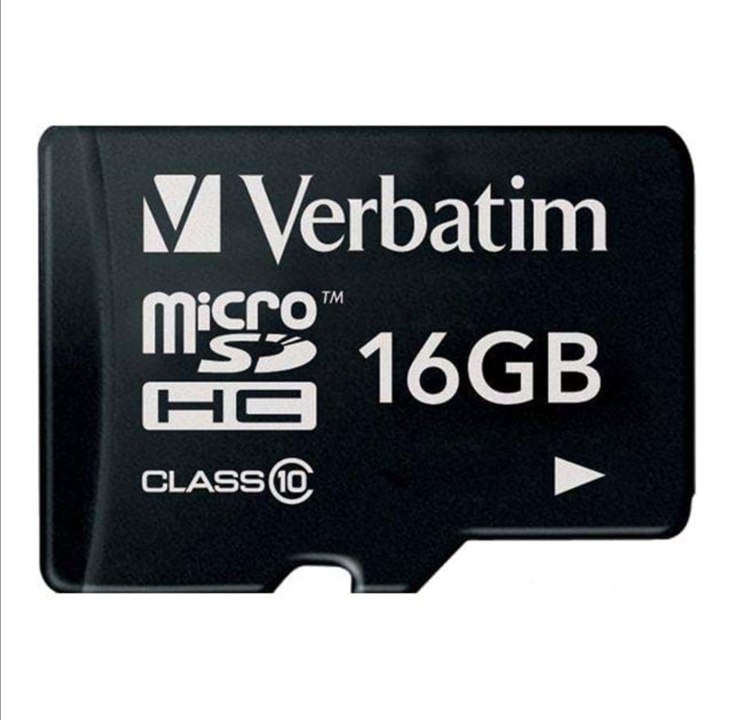 Verbatim - flash-minneskort - 16 GB - microSDHC