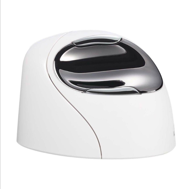 Evoluent VerticalMouse 4 Right - mouse - Vertical mouse - Optic - 6 buttons - White