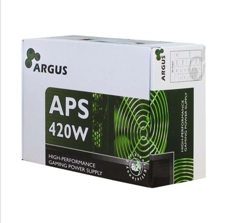 Inter-Tech Argus APS-420W Power Supply - 420 Watt - 120mm - 80 Plus