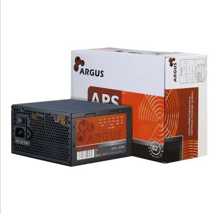 Inter-Tech Argus APS-720W Power Supply - 720 Watt - 120mm - 80 Plus