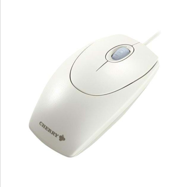 Cherry WheelMouse M-5400 - mouse - Mouse - Optic - 3 buttons - White