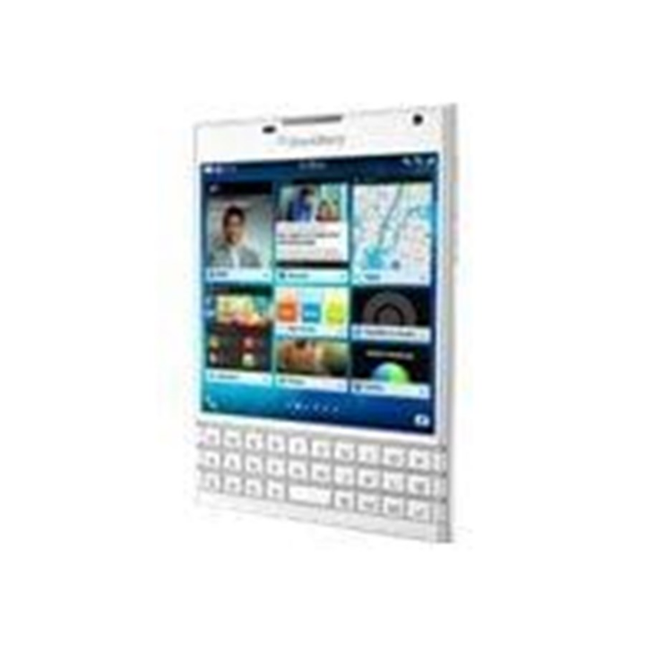 BlackBerry Passport - White (German QWERTZ)