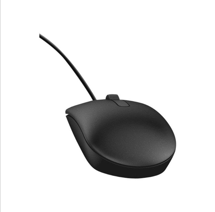 Dell MS116 - Mouse - Optic - 2 buttons - Black