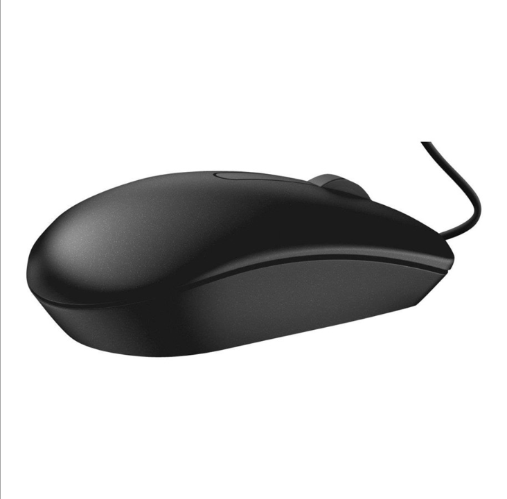 Dell MS116 - Mouse - Optic - 2 buttons - Black