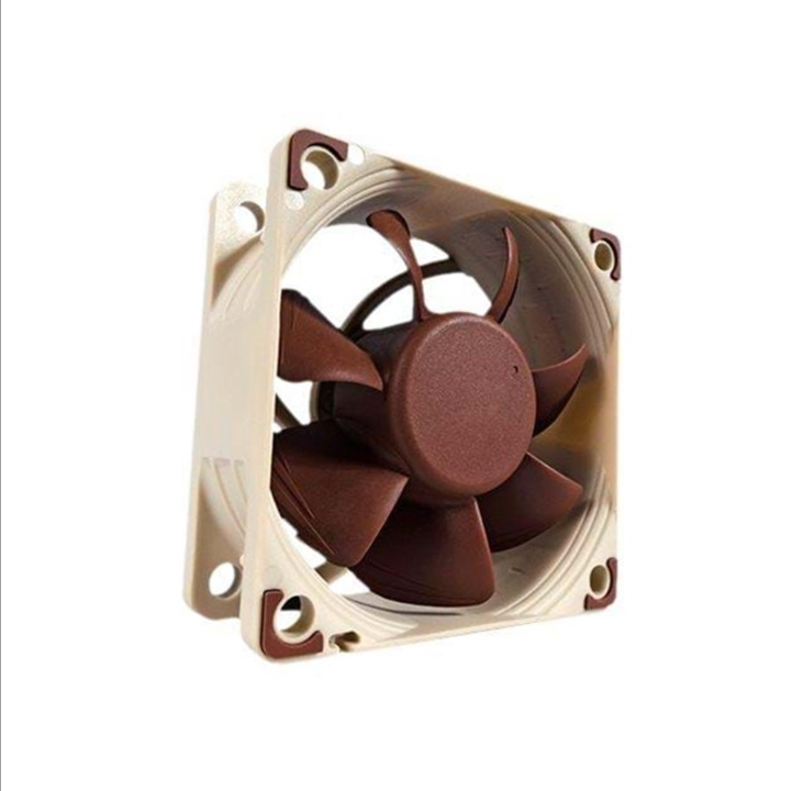 Noctua NF-A6x25 PWM - مروحة جلدية - مروحة هيكل - 60 مم - أبيض - 19 ديسيبل