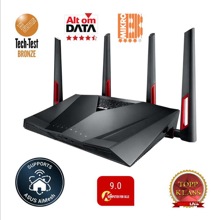 ASUS RT-AC88U - Wireless router Wi-Fi 5