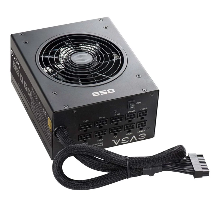 EVGA SuperNOVA 850 GQ power supply - 850 Watt - 135 mm - 80 Plus Gold certificate