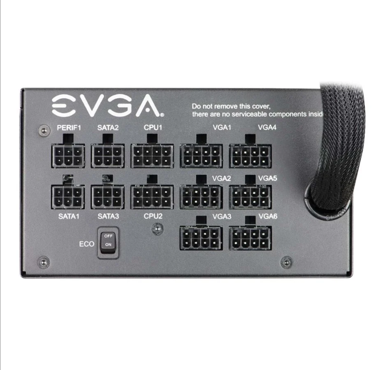 EVGA SuperNOVA 1000 GQ power supply - 1000 Watt - 135 mm - 80 Plus Gold certificate