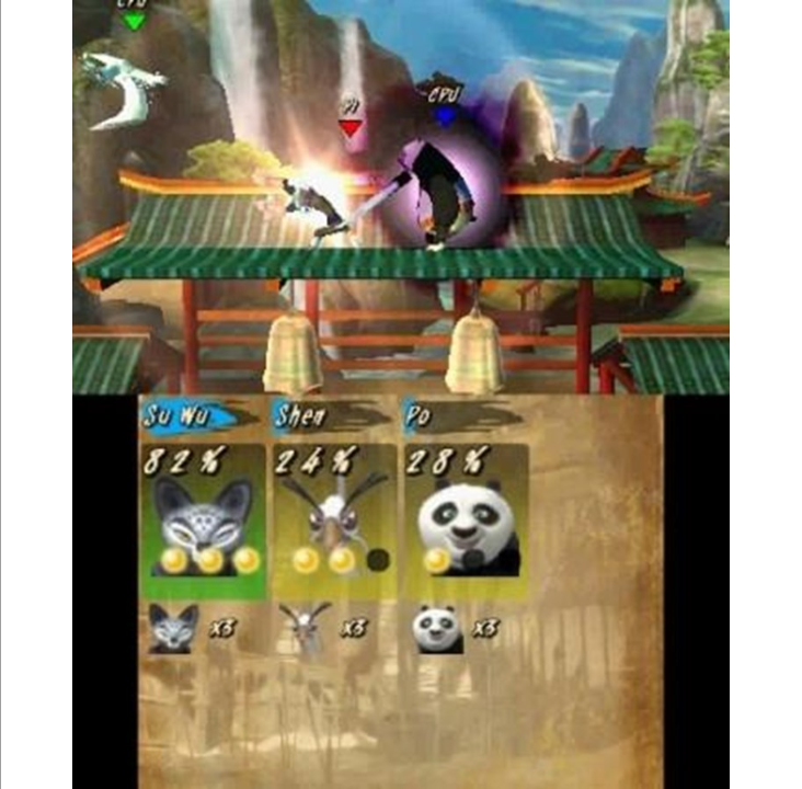 Kung Fu Panda: Showdown of Legendary Legends - Nintendo 3DS - Martial Arts